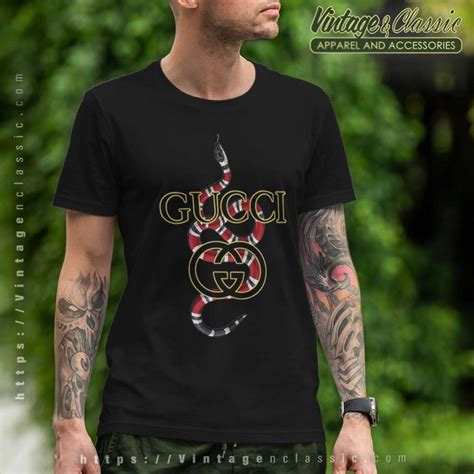 gucci snake shirt logo|Gucci dress shirt snake.